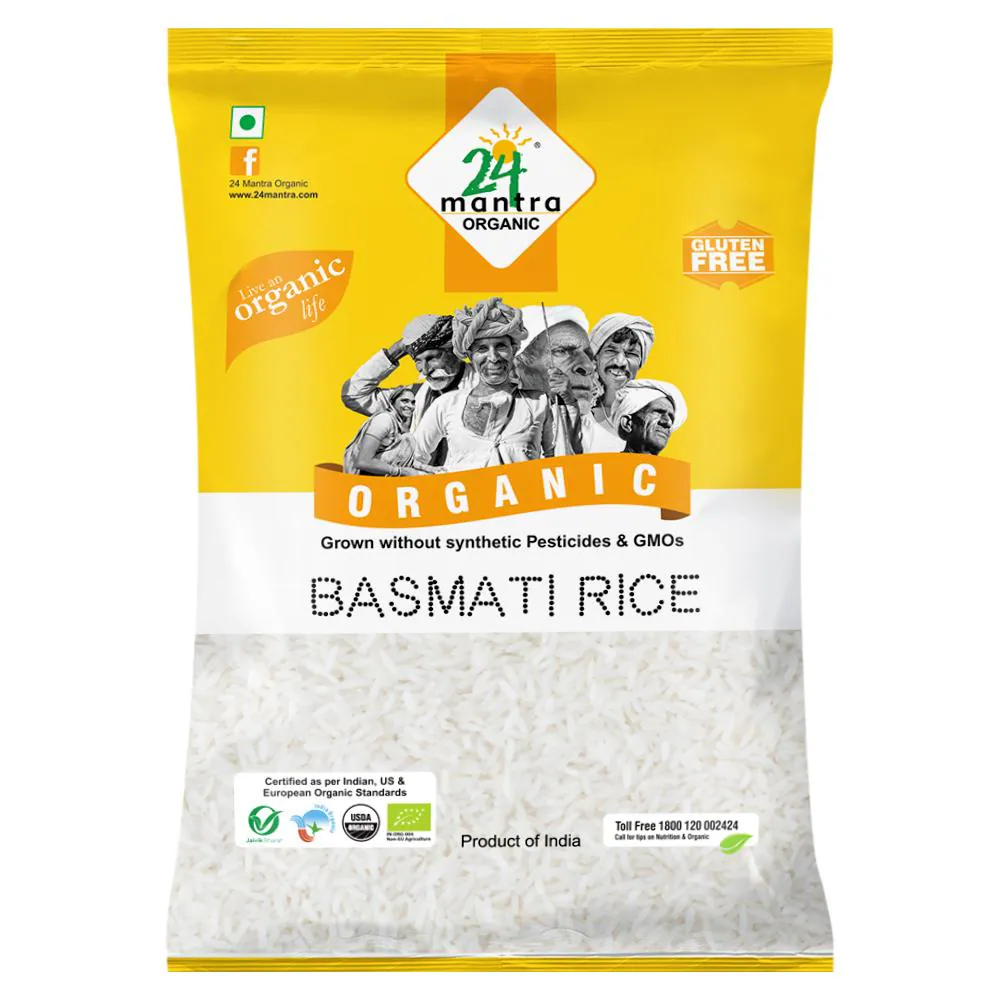 24 Mantra Organic Basmati Rice 1 kg