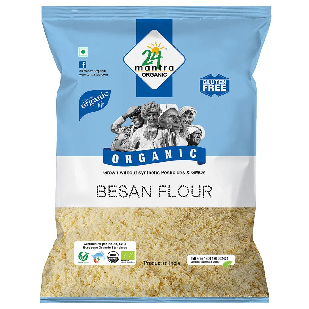 24 Mantra Organic Besan 500 g