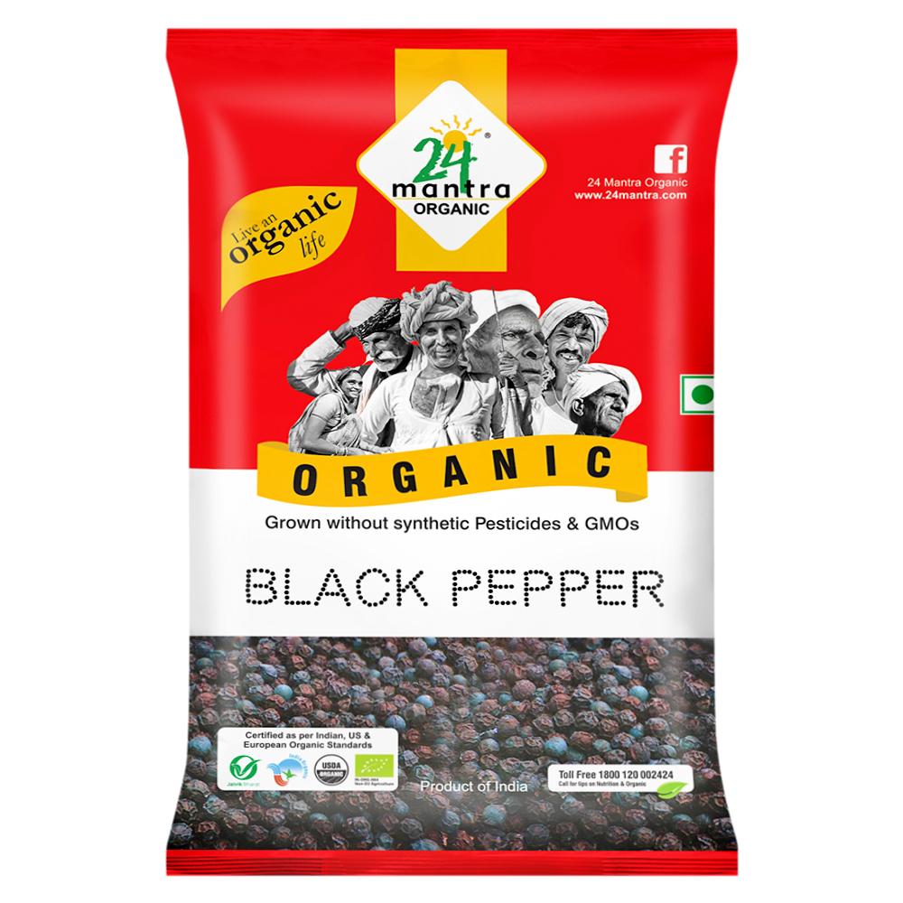 24 Mantra Organic Black Pepper 100 g