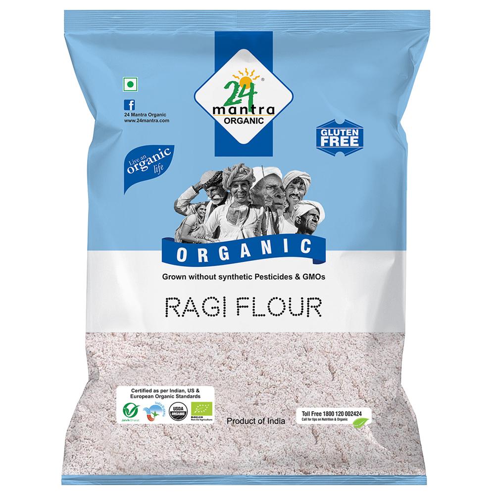 24 Mantra Organic Ragi Flour 500 g