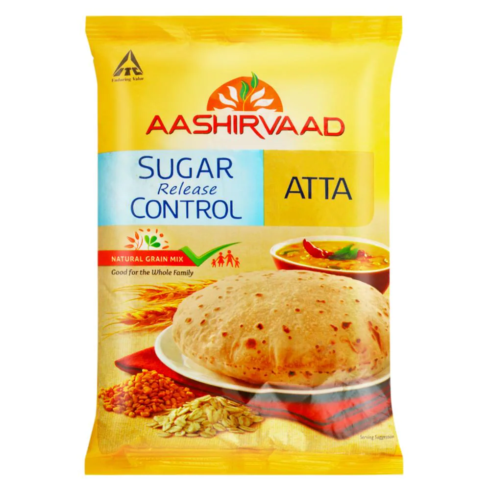 Aashirvaad Sugar Release Control Atta 1 kg