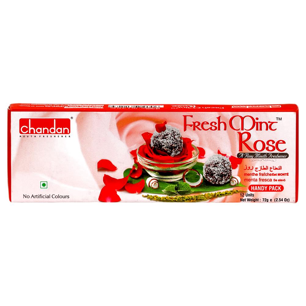 Chandan Fresh Mint Rose Mukhwas 12 pcs