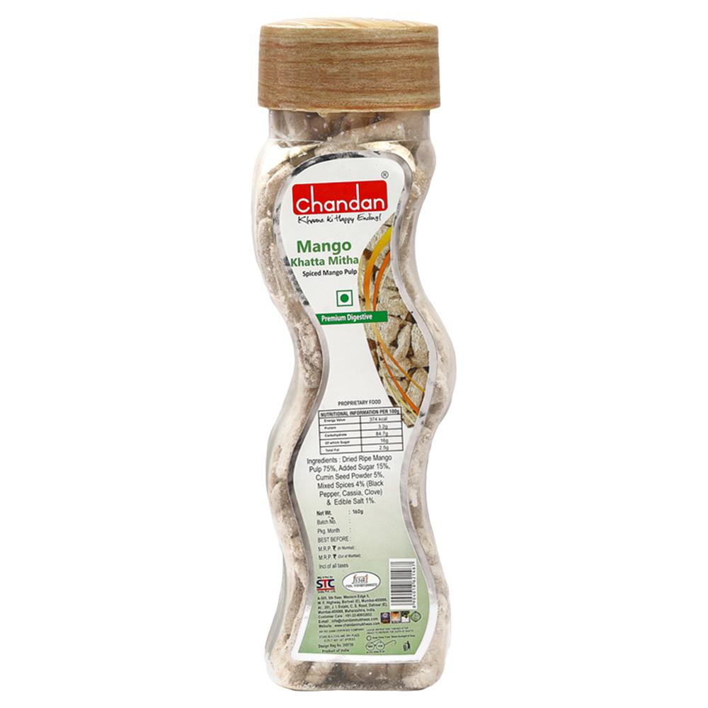 Chandan Premium Sliced Mango Pulp/Khatta Mitha Digestives 160 g