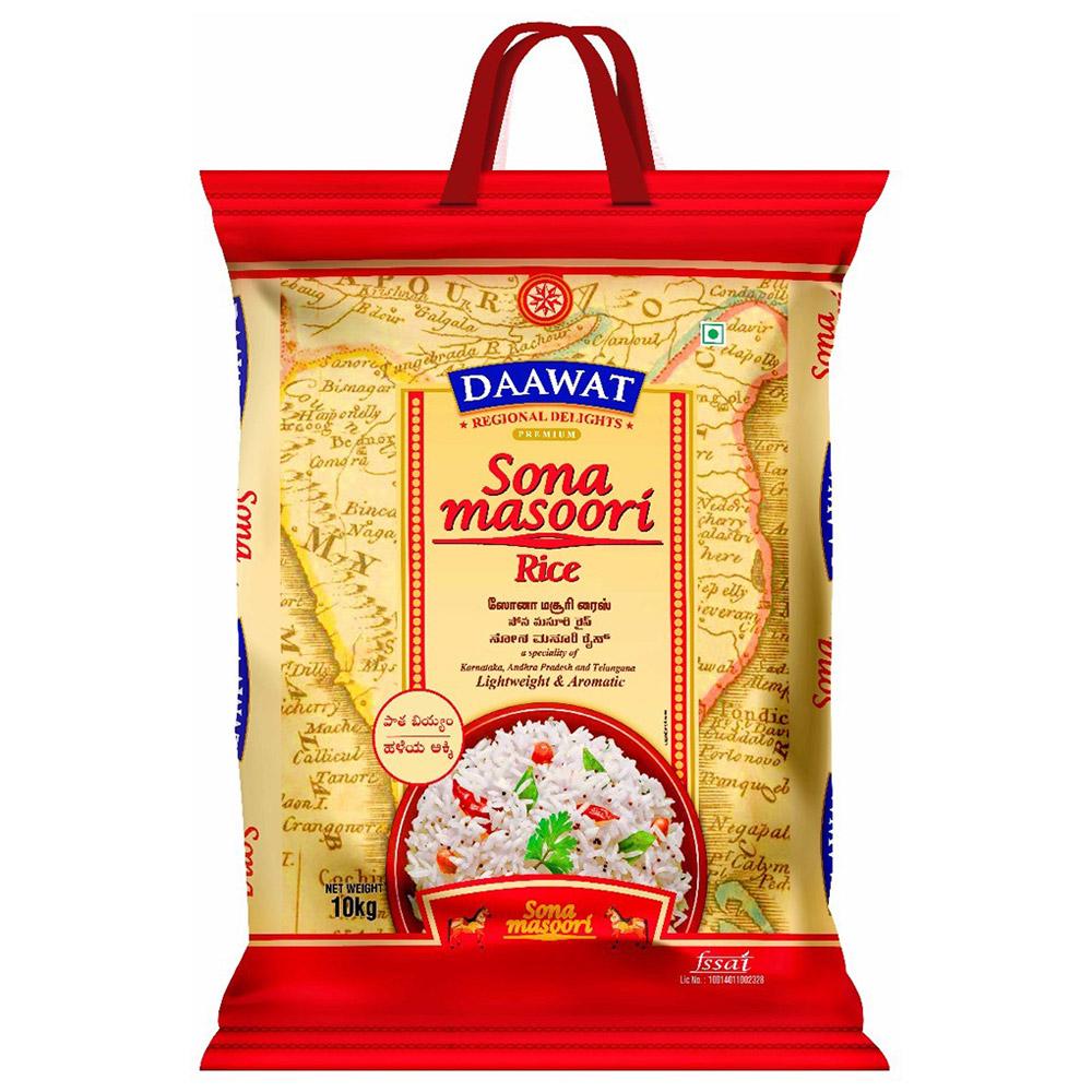 Daawat Sonamasuri Rice 10 kg