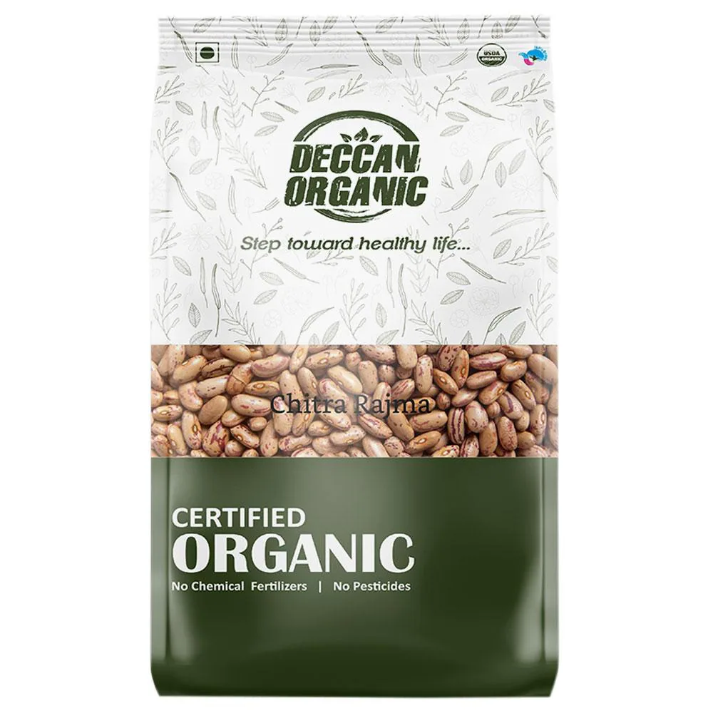 Deccan Organic Chitra Rajma 500 g