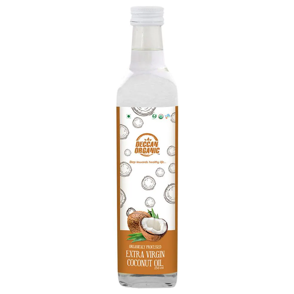 Deccan Organic Extra Virgin Coconut Oil 250 ml