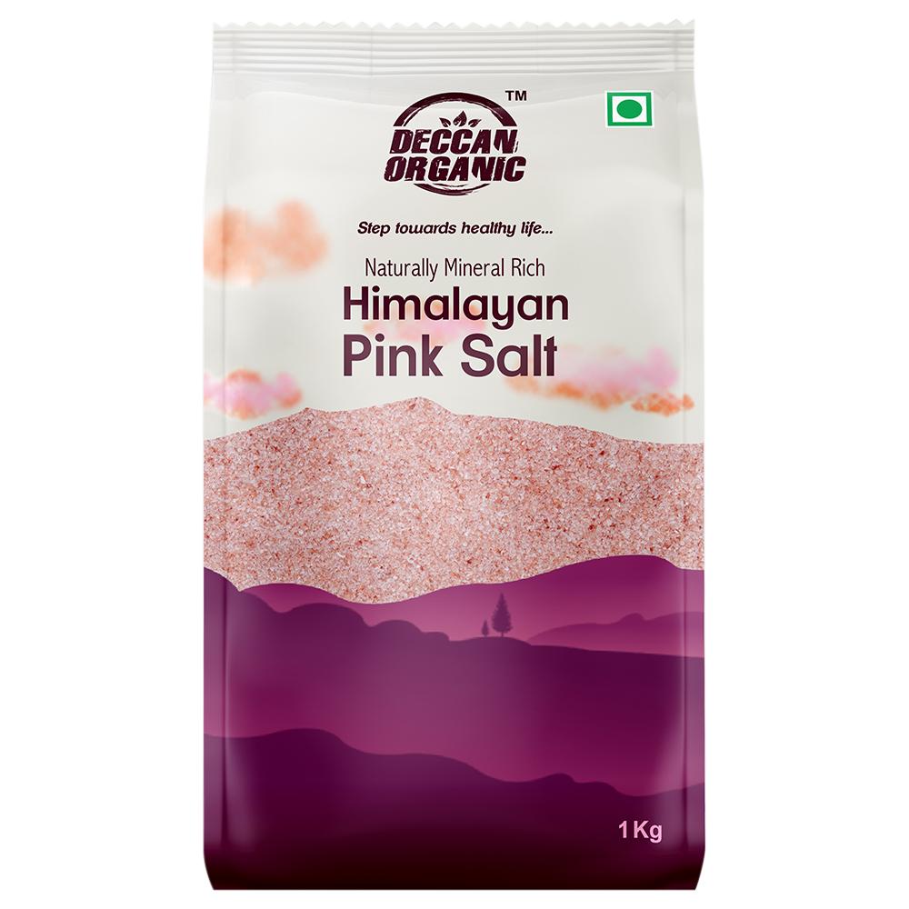 Deccan Organic Himalayan Pink Salt 1 kg