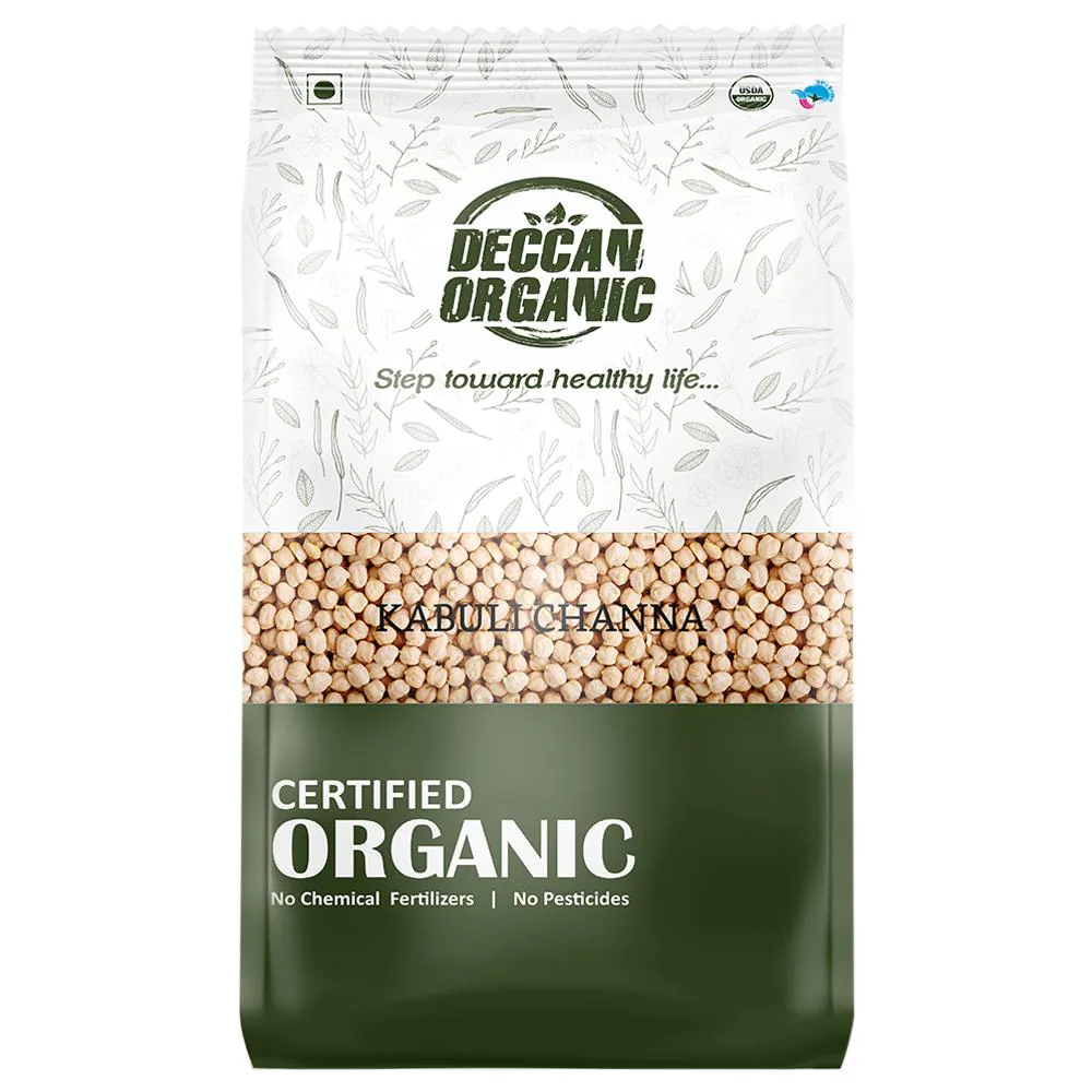 Deccan Organic Kabuli Chana 500 g