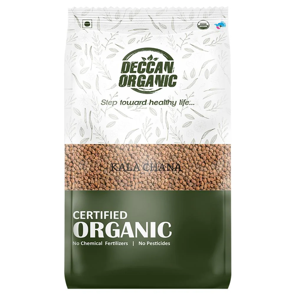 Deccan Organic Kala Chana 500 g
