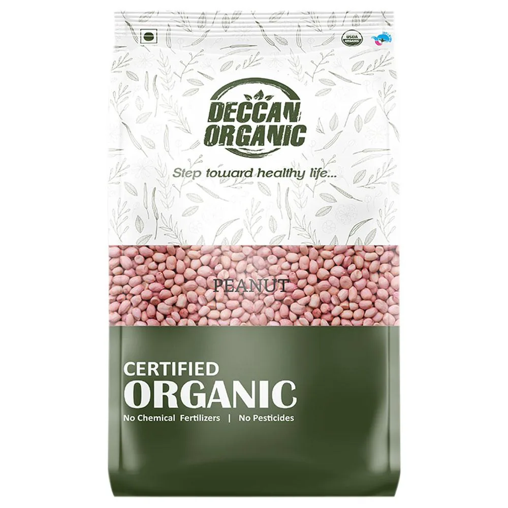 Deccan Organic Raw Peanuts 500 g