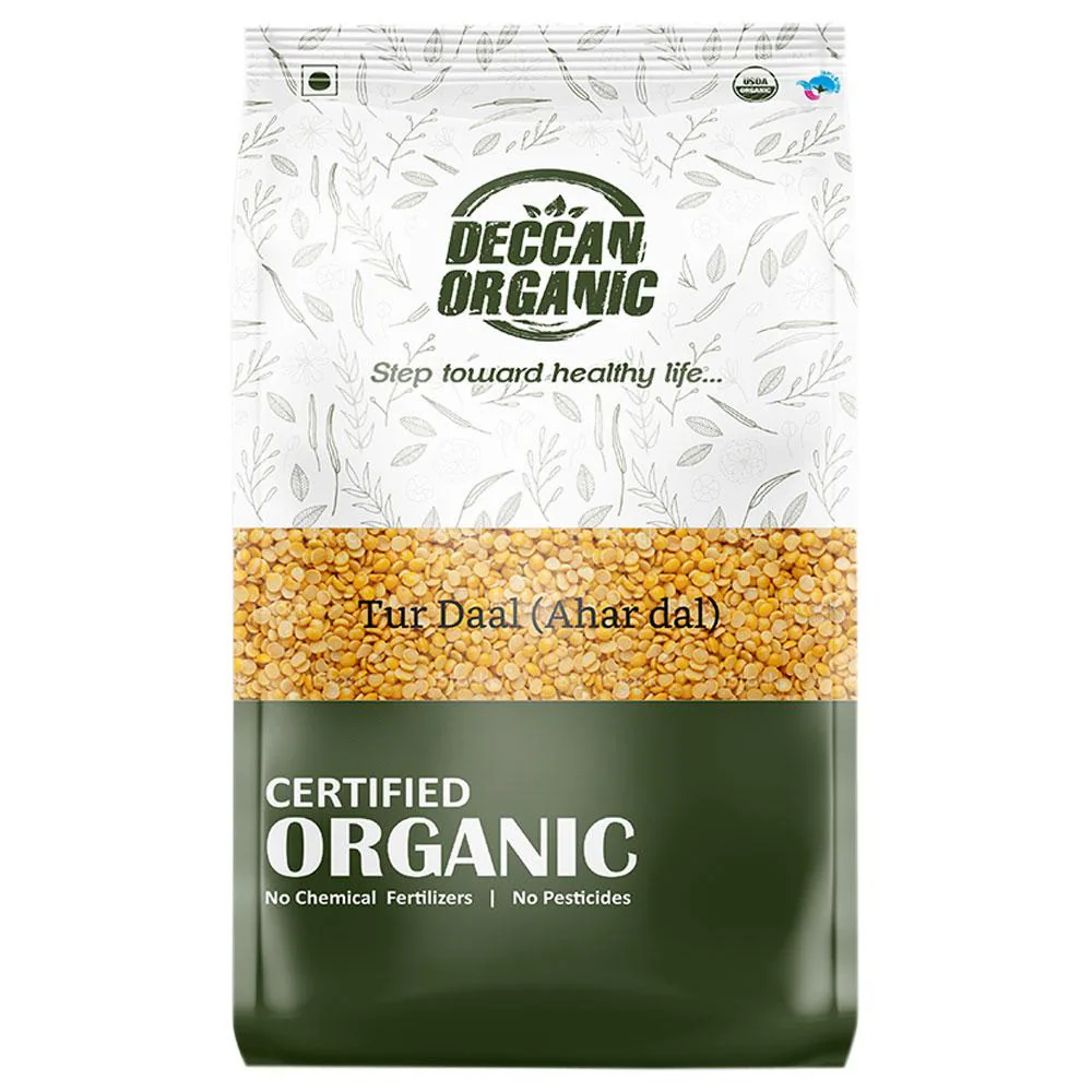 Deccan Organic Tur / Arhar Dal 1 kg