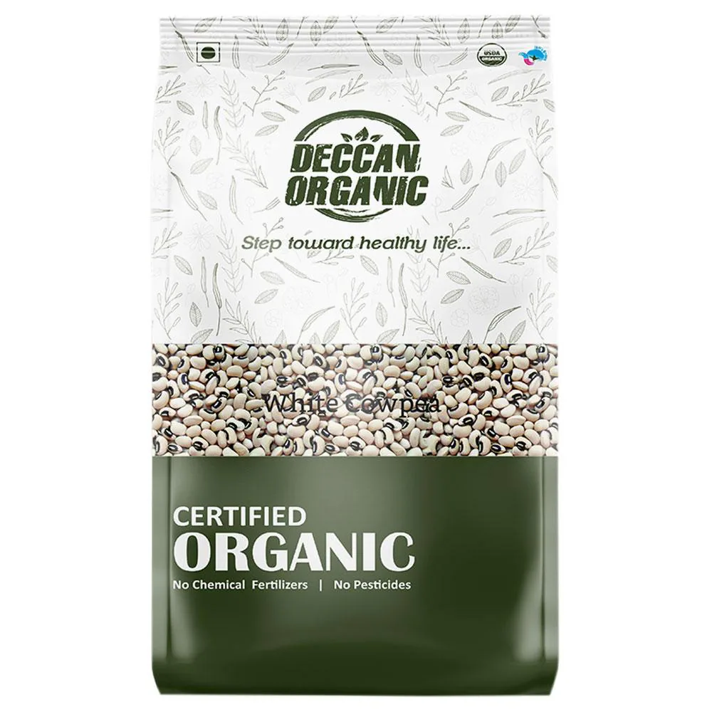 Deccan Organic White Cowpea / Chawli 500 g