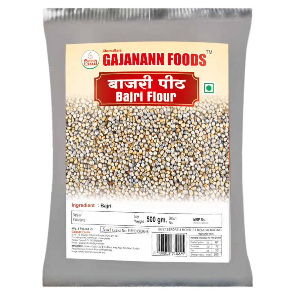Gajanann Foods Bajri Flour 500 g
