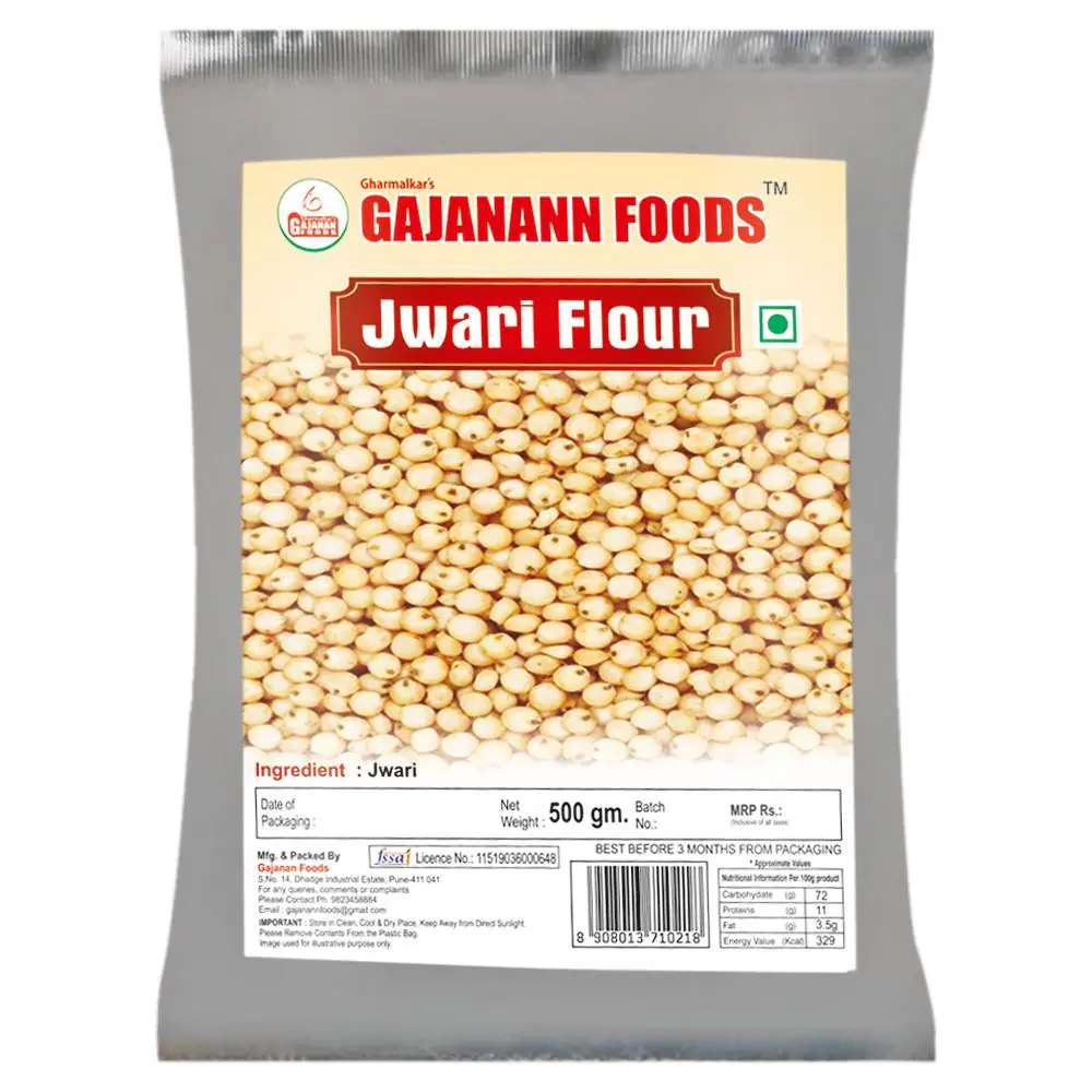 Gajanann Foods Jwari Flour 500 g