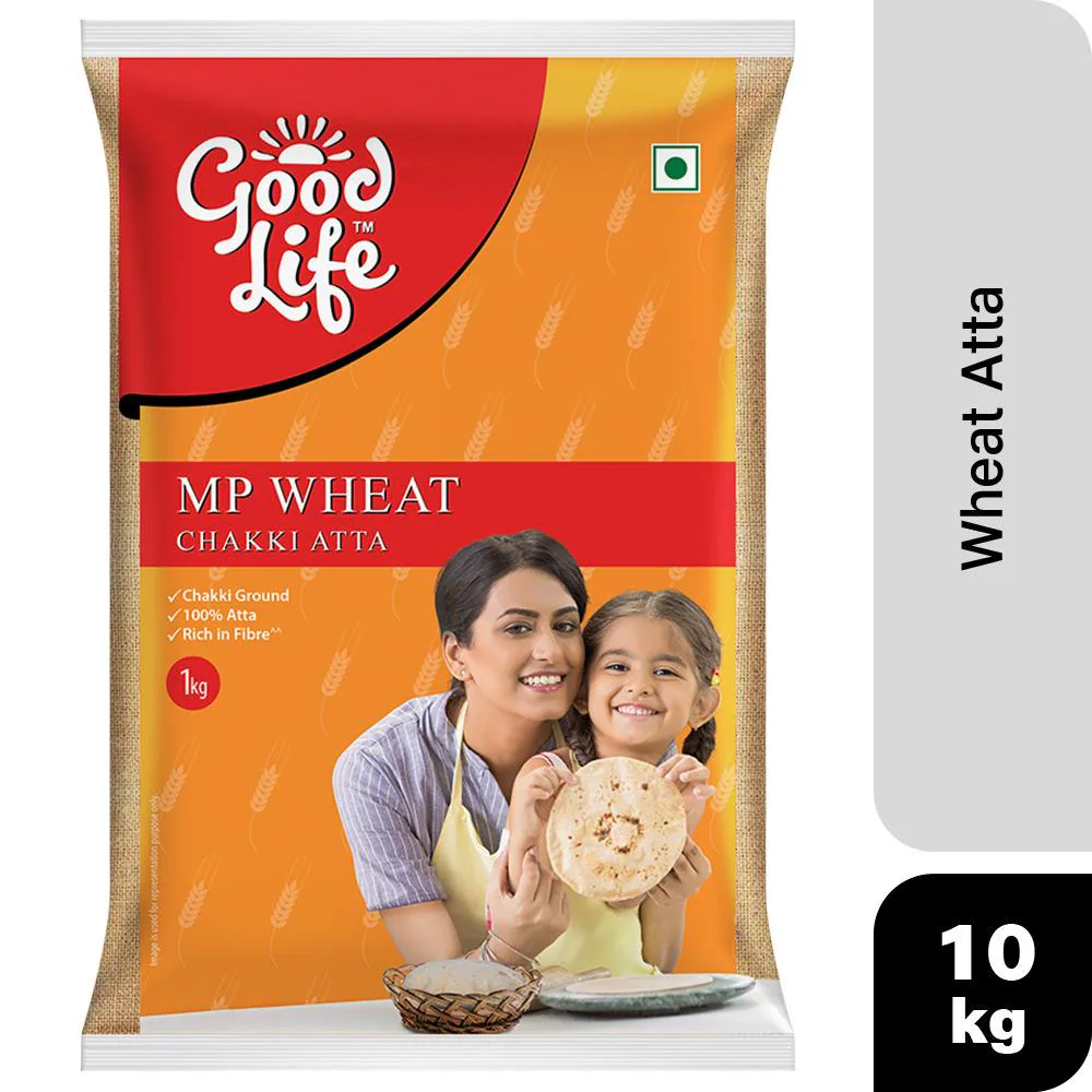 Good Life MP Wheat Chakki Atta 10 kg