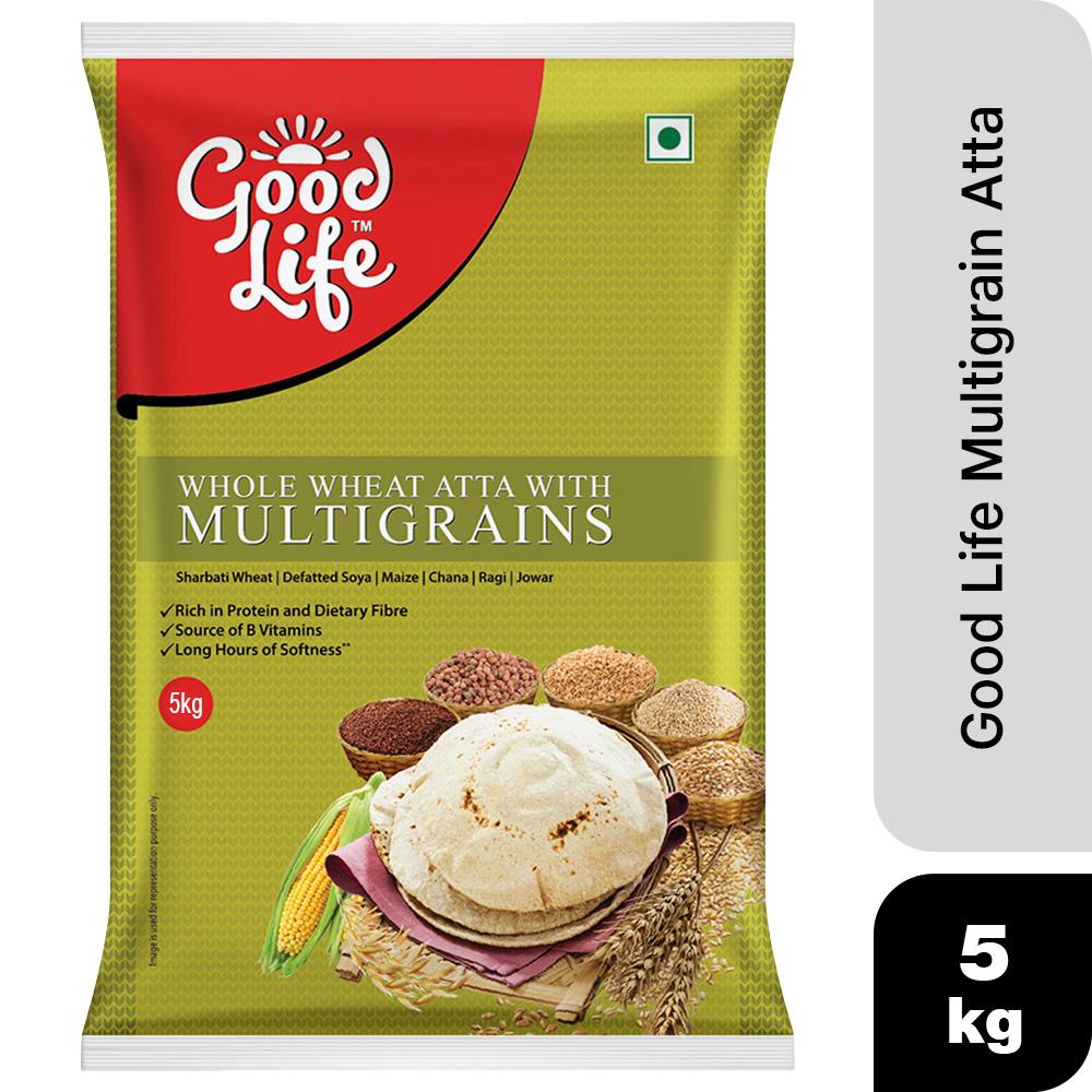 Good Life Whole Wheat Atta with Multigrain Atta 5 kg