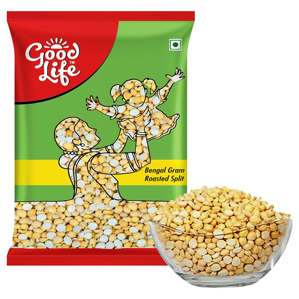 Good Life Roasted Chana Dal / Split Bengal Gram 500 g