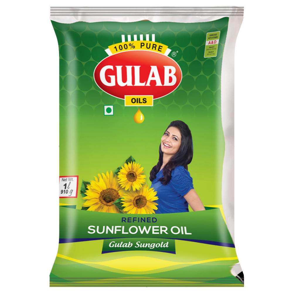 Gulab Sungold Refined Sunflower Oil 1 L