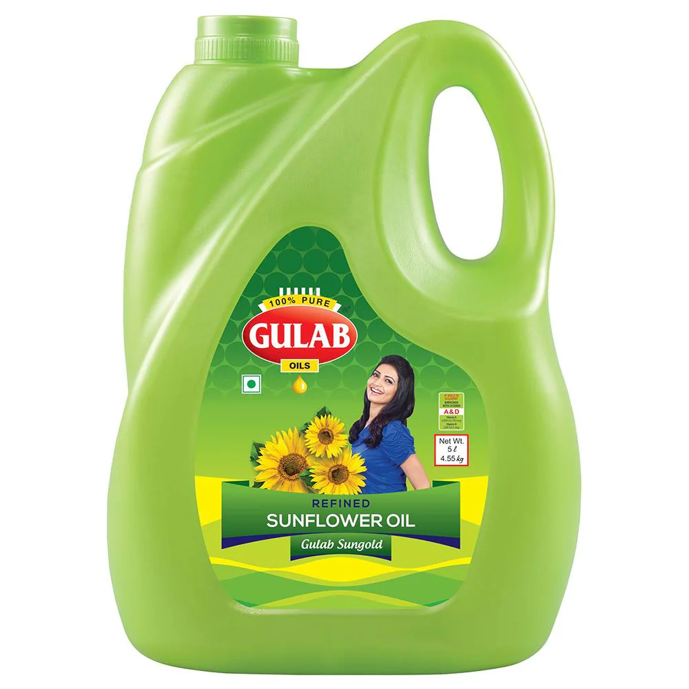 Gulab Sungold Refined Sunflower Oil 5 L