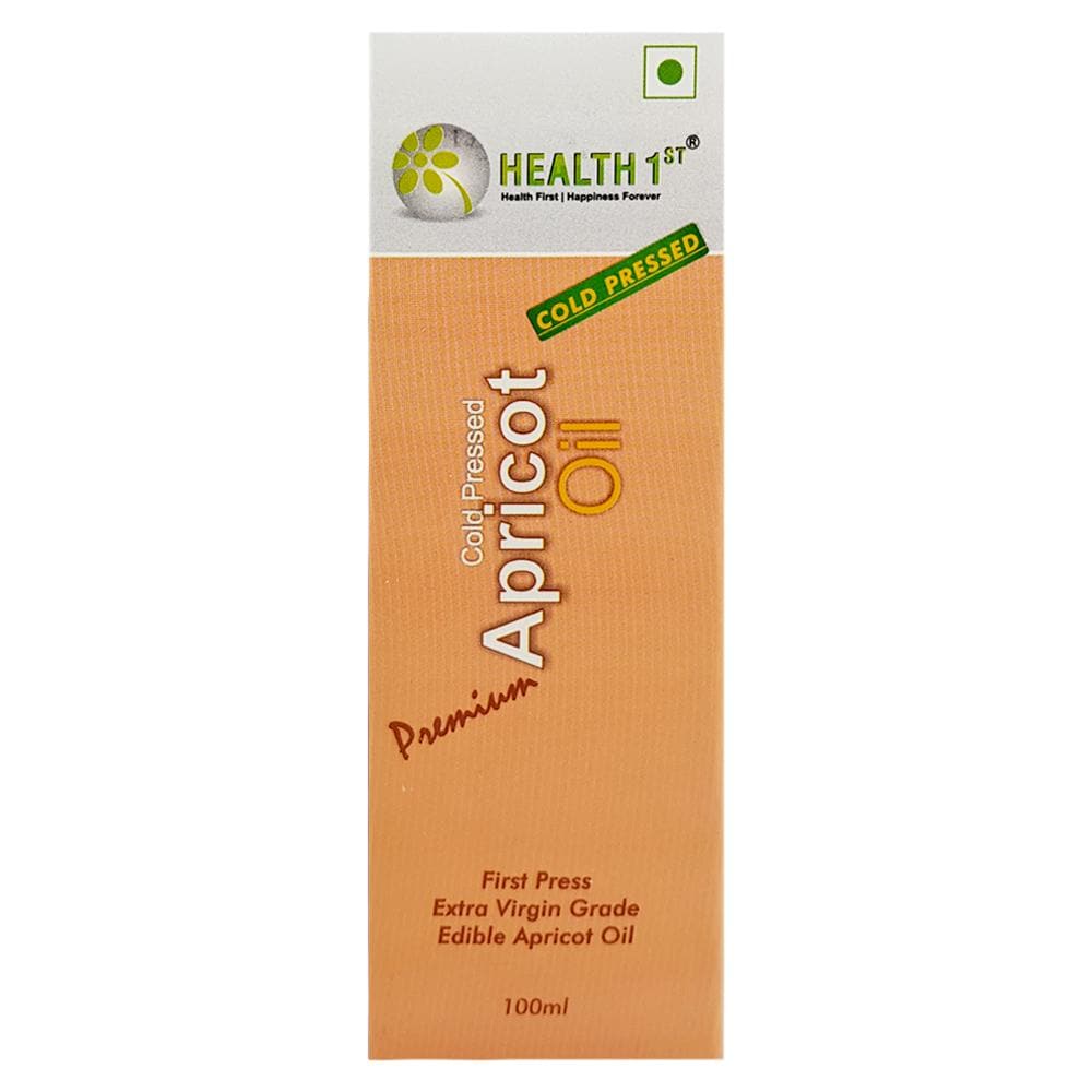 Health 1st Cold Pressed Apricots Oil 100 ml