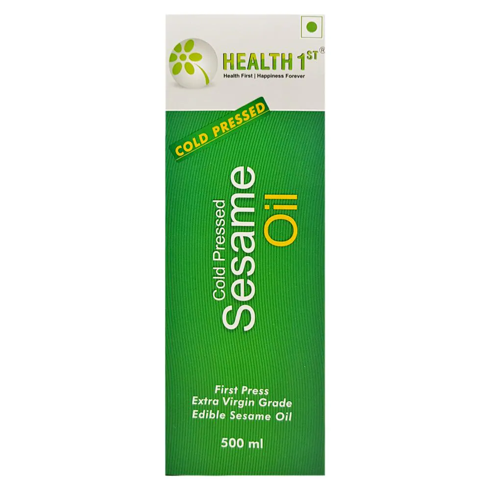 Health 1st Cold Pressed Sesame Oil 500 ml