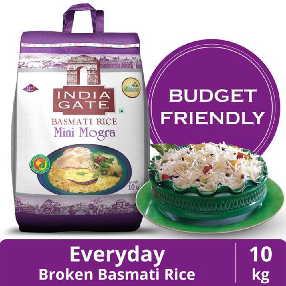 India Gate Mini Mogra Basmati Rice 10 kg