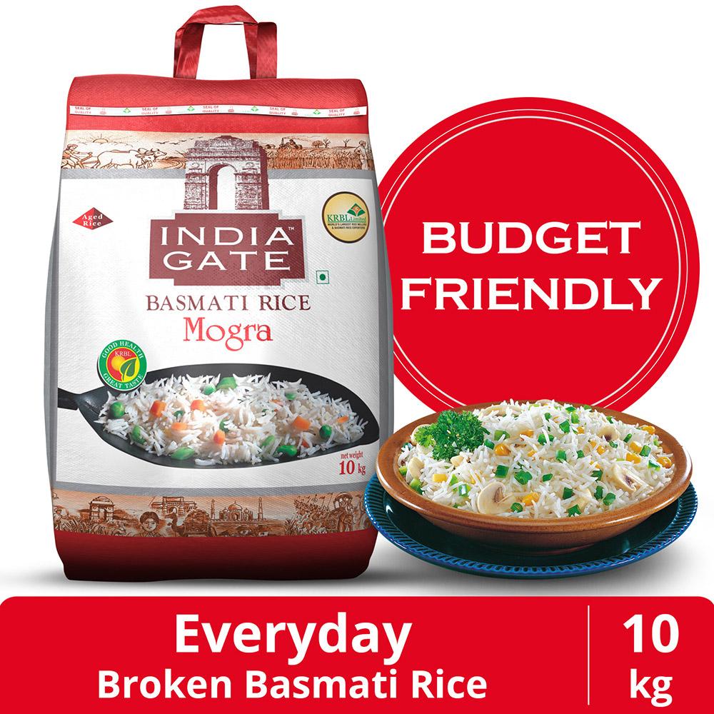 India Gate Mogra Basmati Rice 10 kg