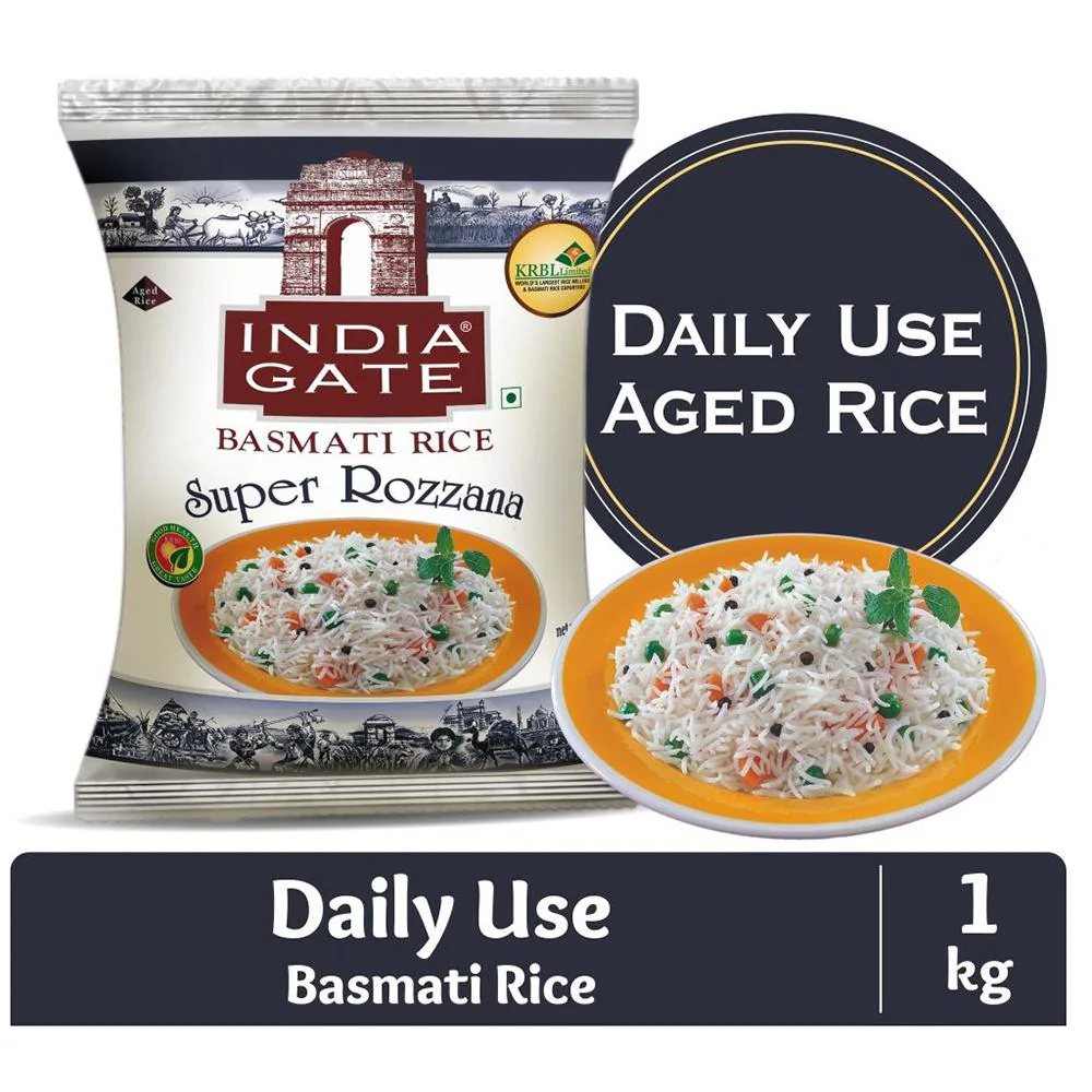 India Gate Super Rozzana Basmati Rice 1 kg