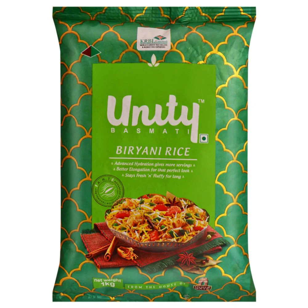 India Gate Unity Basmati Biryani Rice 1 kg