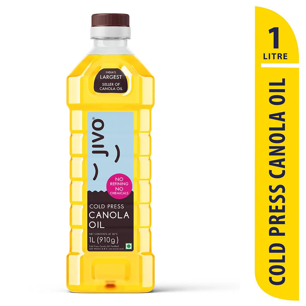 Jivo Cold-Pressed Canola Oil 1 L