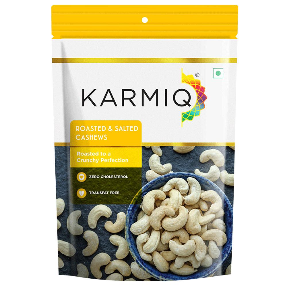 Karmiq Roasted & Salted Cashews 200 g