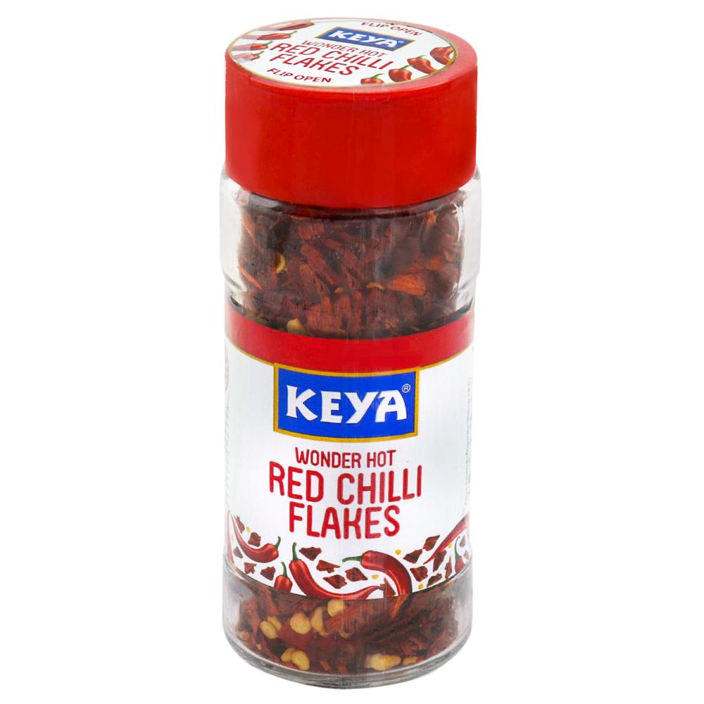 Keya Wonder Hot Red Chilli Flakes 40 g