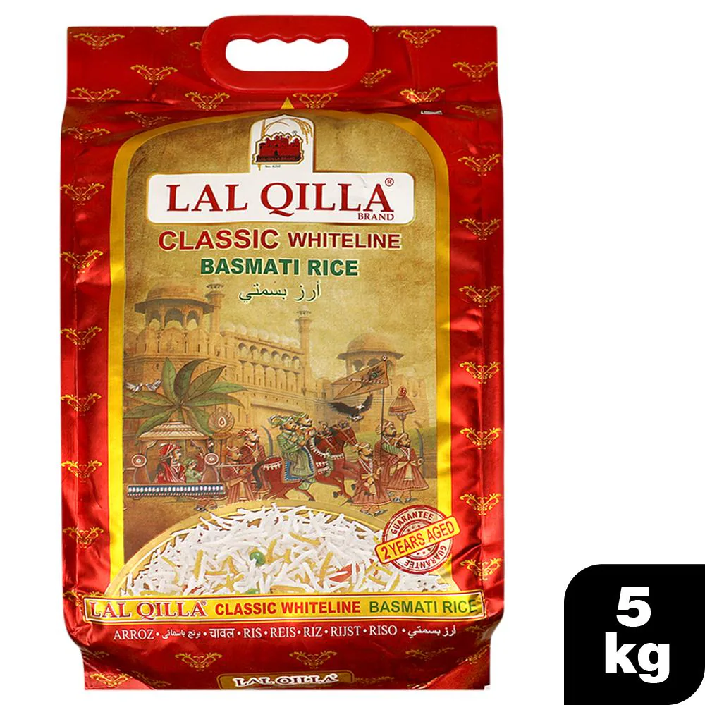 Lal Qilla Classic Whiteline Basmati Rice 5 kg
