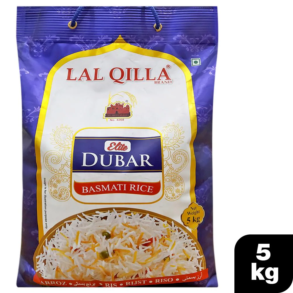 Lal Qilla Elite Dubar Basmati Rice 5 kg