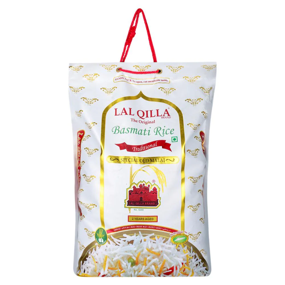 Lal Qilla Traditional Special Old Malai Aged Basmati Rice 5 kg