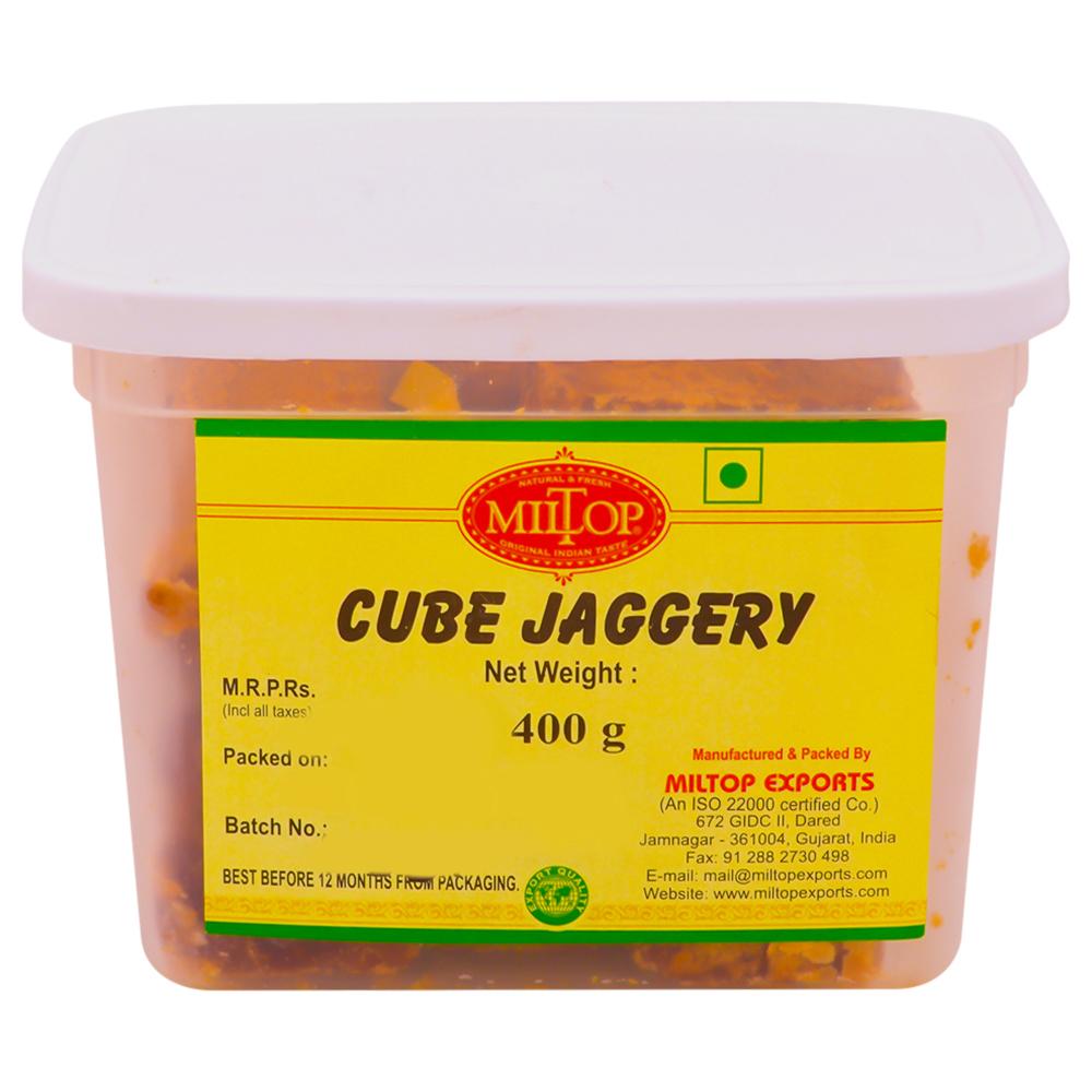 Miltop Cube Jaggery 400 g