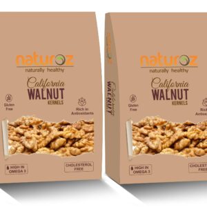 Naturoz California Walnut Kernels 200 g (Pack Of 2)