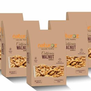 Naturoz California Walnut Kernels 200 g (Pack Of 5)