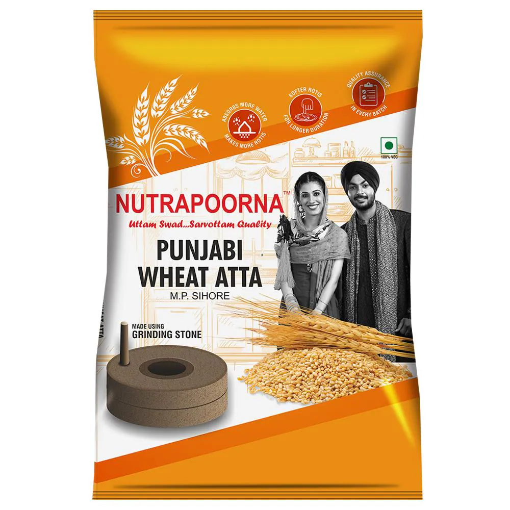 Nutrapoorna Punjabi Wheat Atta 5 kg