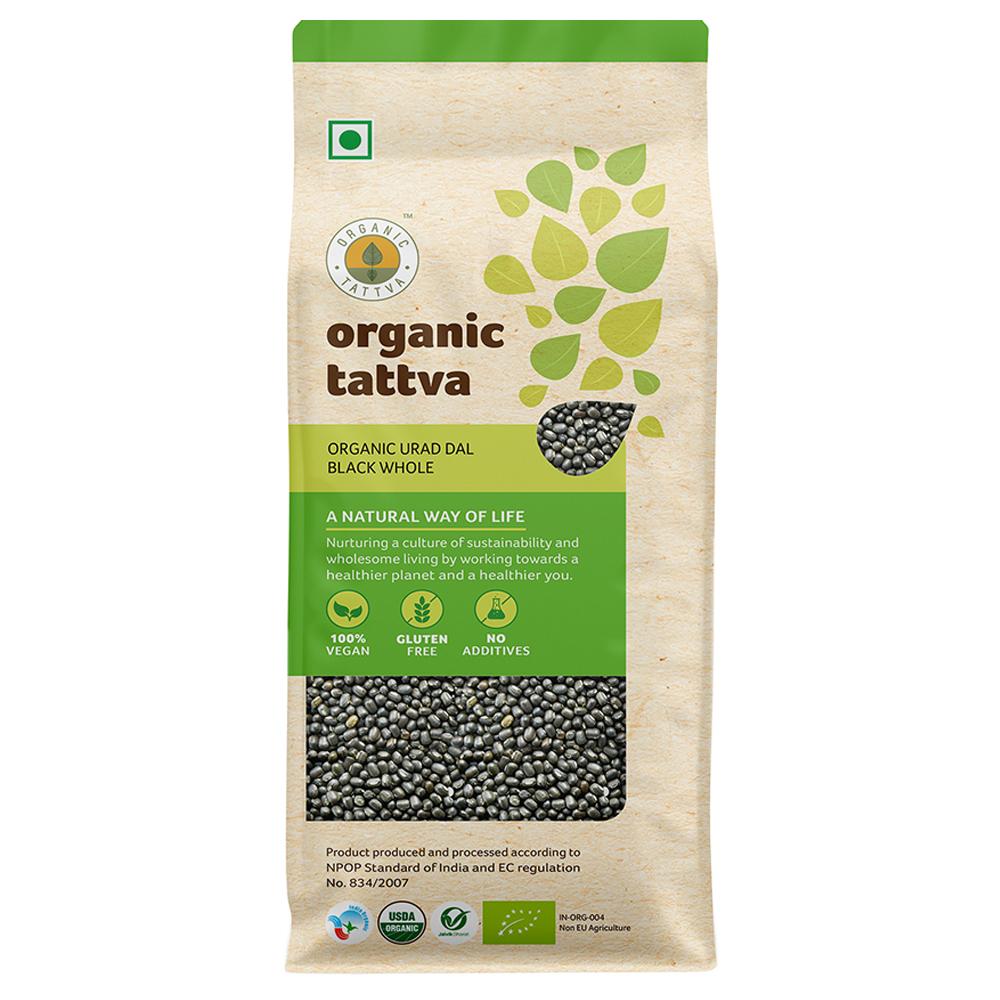 Organic Tattva Whole Black Urad 500 g