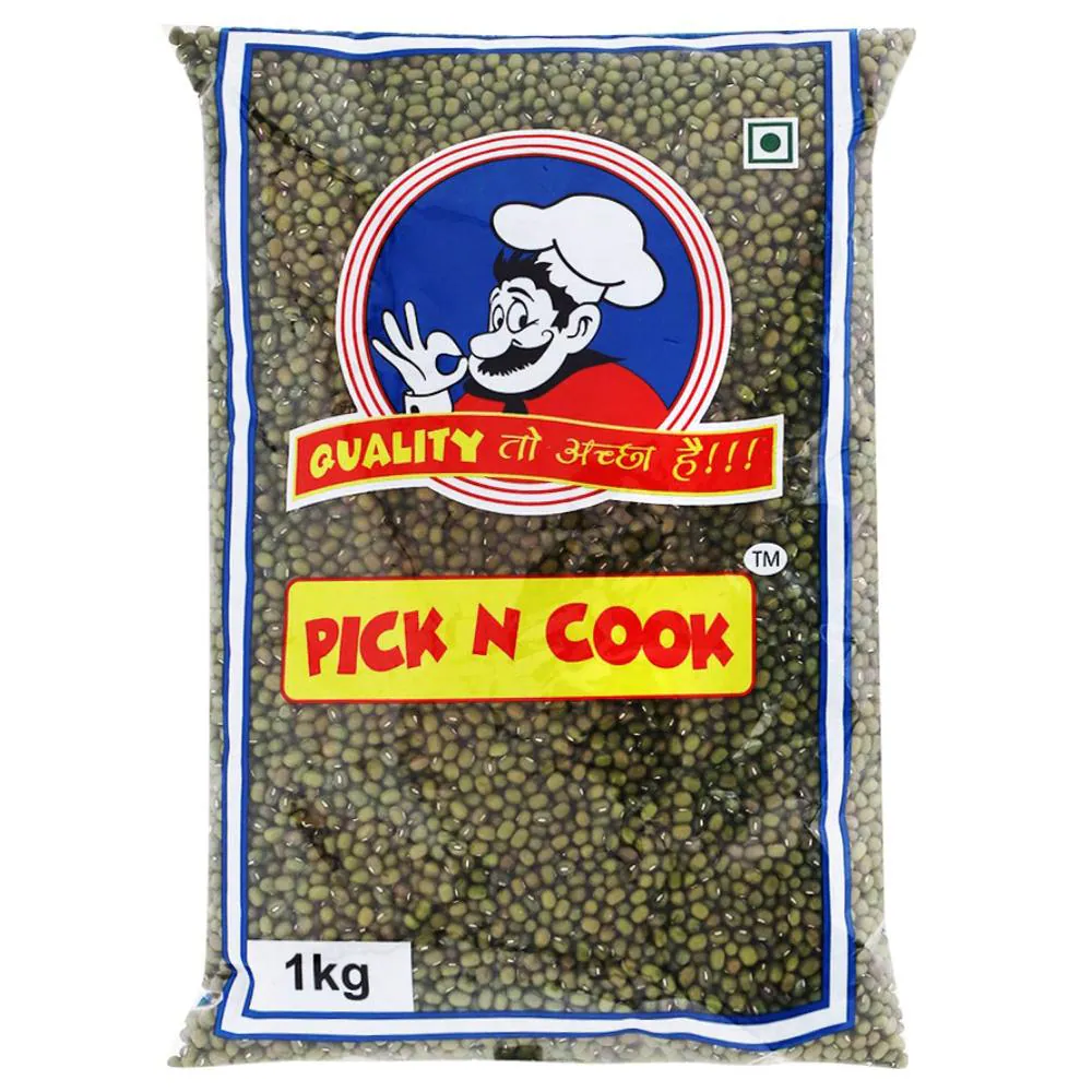 Pick N Cook Premium Whole Moong 1 kg