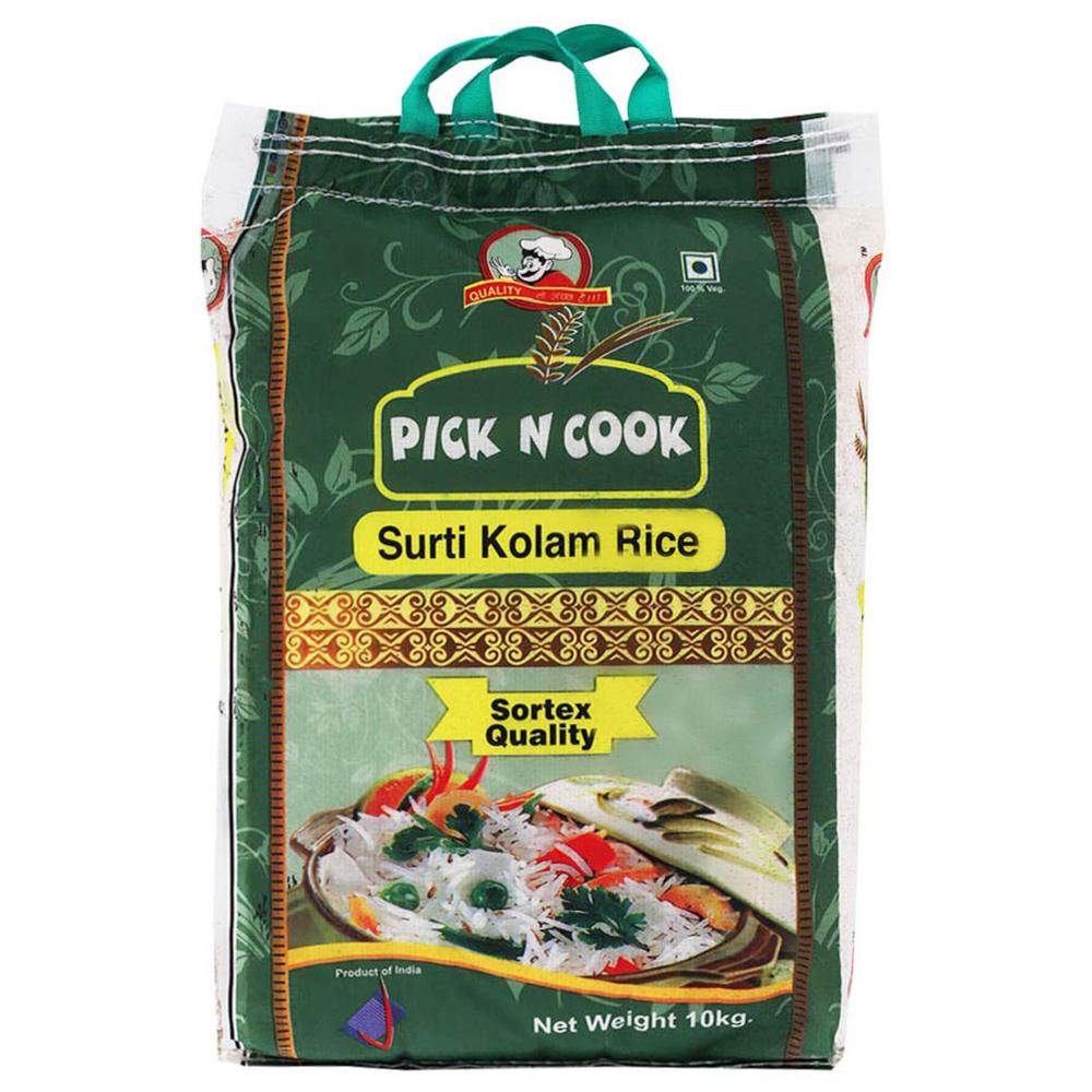 Pick N Cook Premium Surti Kolam Rice 10 kg