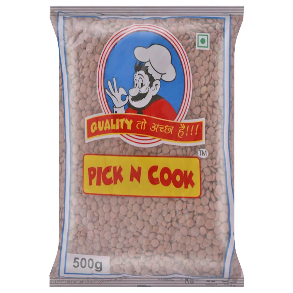 Pick N Cook Whole Masoor 500 g