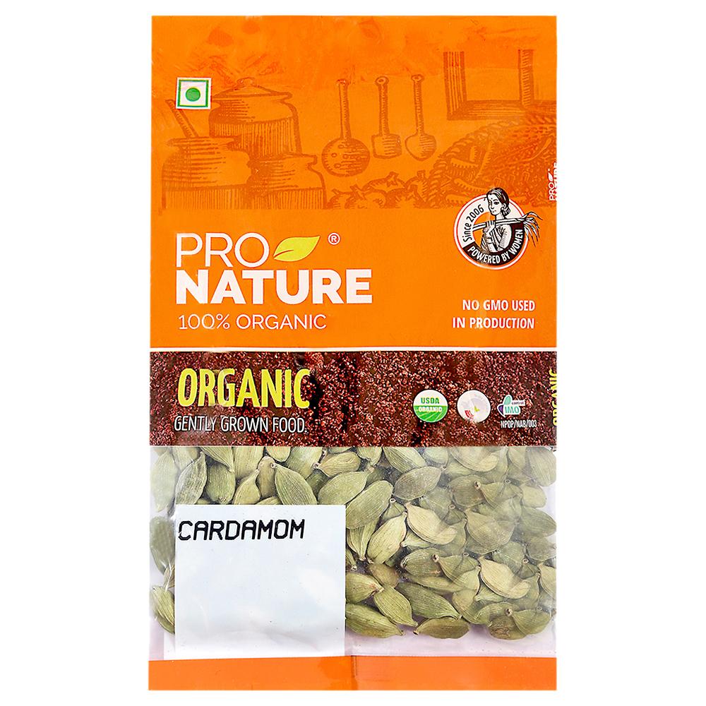Pro Nature 100% Organic Cardamom 50 g