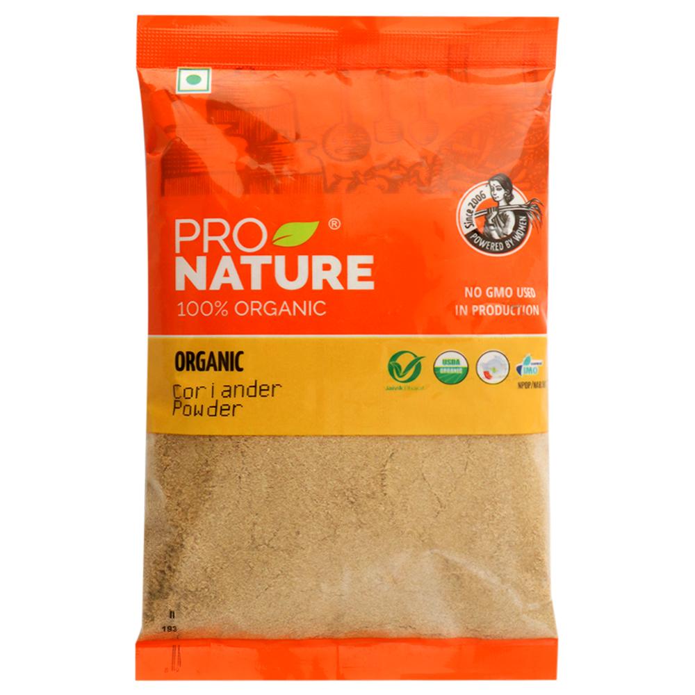 Pro Nature 100% Organic Coriander Powder 100 g