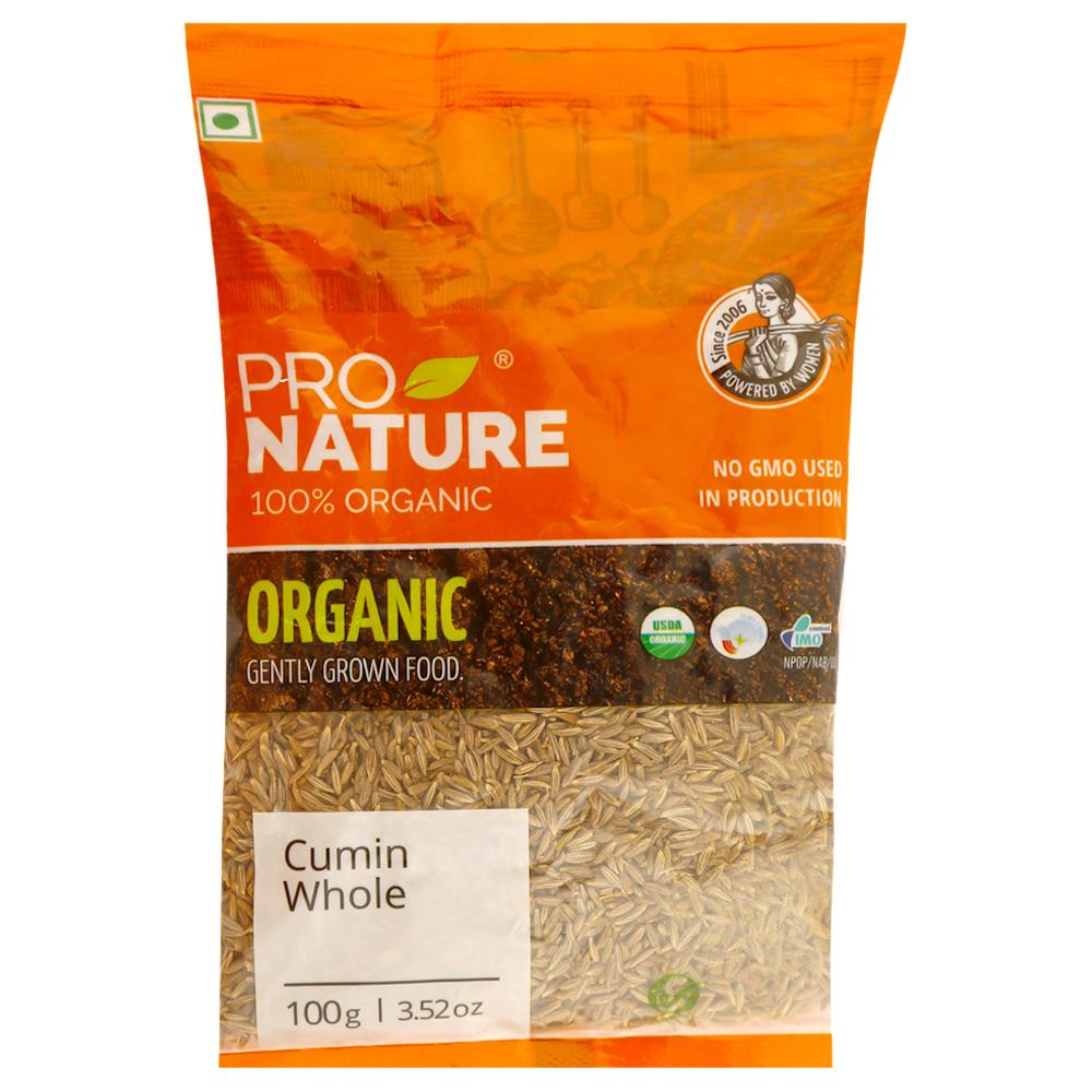 Pro Nature 100% Organic Cumin 100 g