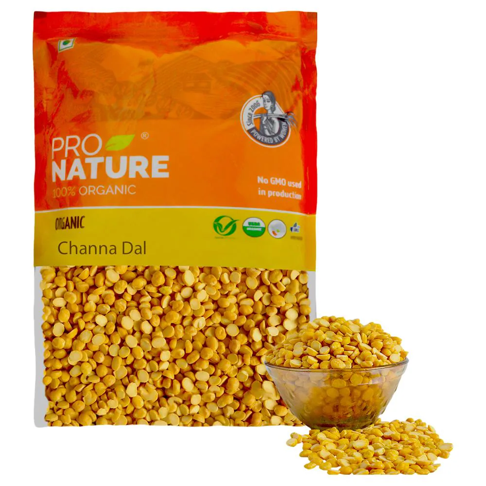 Pro Nature Organic Chana Dal 500 g