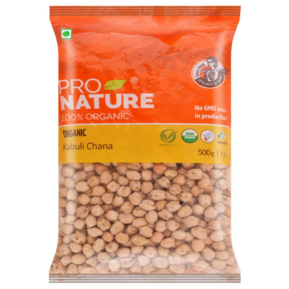 Pro Nature Organic Kabuli Chana 500 g