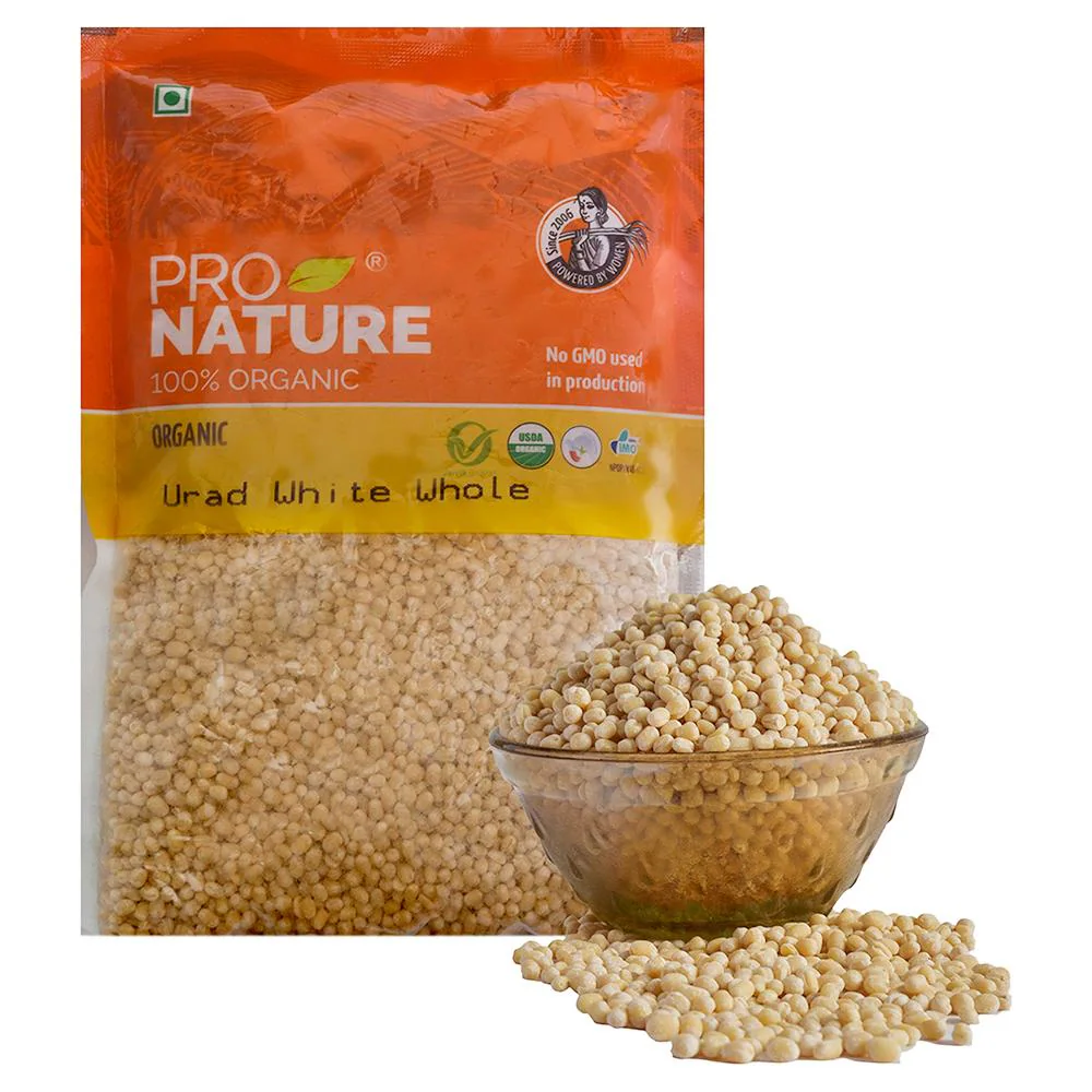 Pro Nature Organic Whole White Urad 500 g