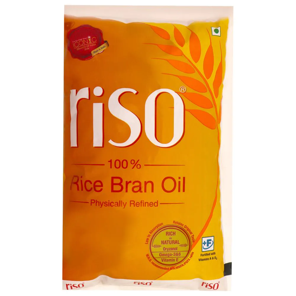 Riso Physically Refined Rice Bran Oil 1 L